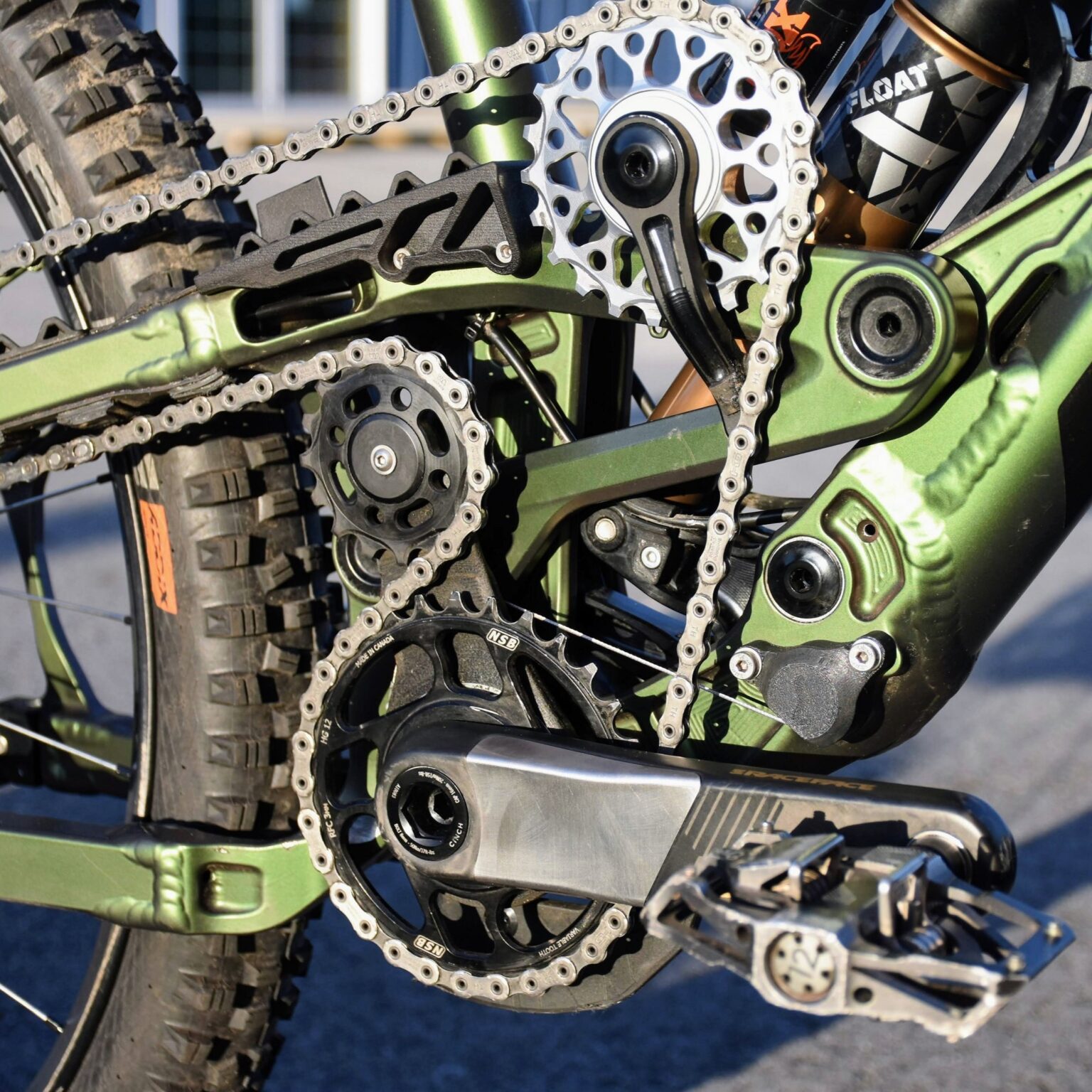 Lal Bikes Introducing a new type of mountain bike drivetrain called